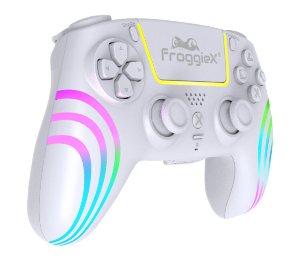 FroggieX Kontroler FX-P5-GP2-W do PS5 Bezprzewodowy Biały - 1455819 - zdjęcie 3